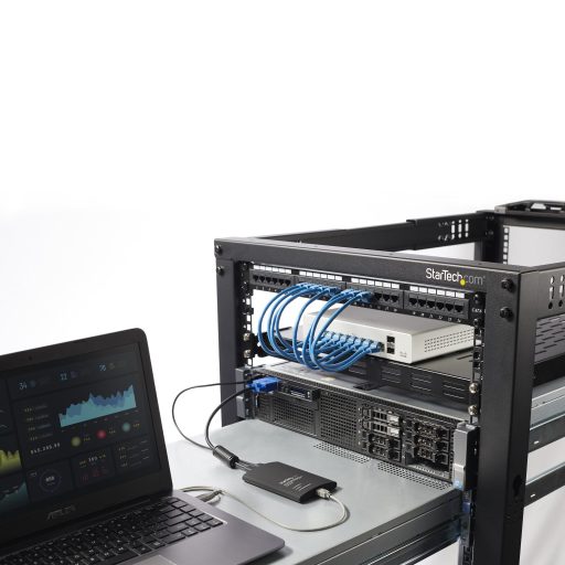 StarTech.com NOTECONS01 KVM kábel Fekete