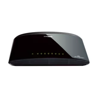   D-Link DES-1008D Beállítást nem igénylő (unmanaged) Fast Ethernet (10/100) Fekete
