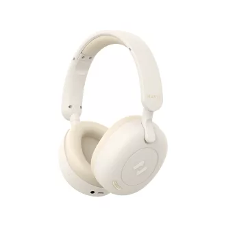   Havit H655BT fejhallgató és headset Vezetékes és vezeték nélküli Fejpánt Hívás/zene USB C-típus Bluetooth Bézs