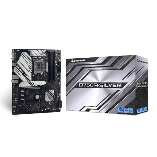 Biostar B760A-SILVER Intel B760 LGA 1700 ATX