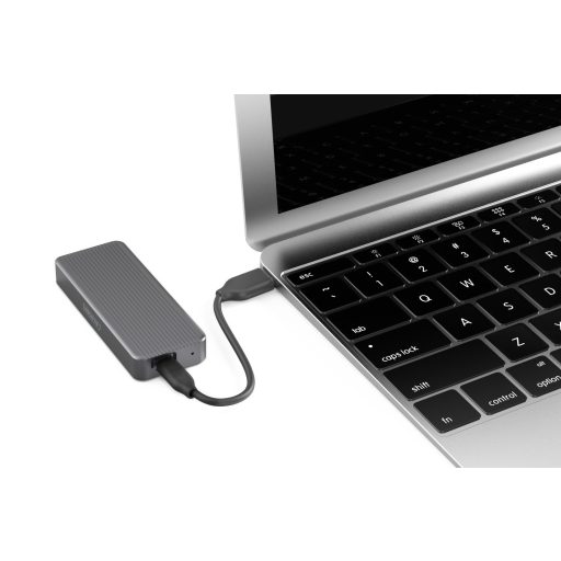 Digitus DA-71157 tárolóegység burkolat Külső SSD ház Fekete M.2