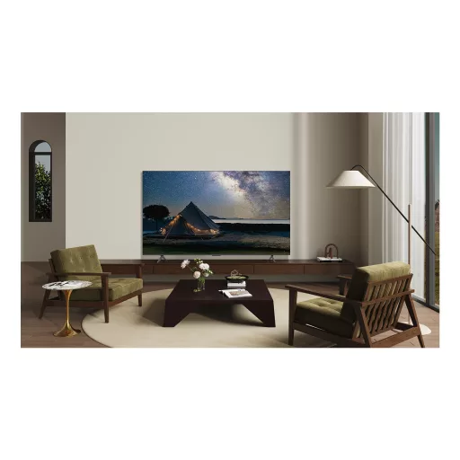 TCL P79K 75P79K televízió 190,5 cm (75") 4K Ultra HD Smart TV Wi-Fi Fémes 450 cd/m²