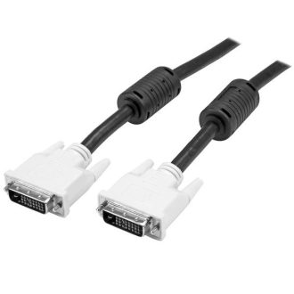 StarTech.com DVIDDMM5M DVI kábel 5 M DVI-D Fekete