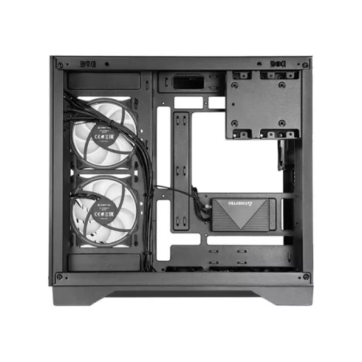 Chieftec Visio GM-30B-TG-OP schwarz Tempered Glass x 2 Kocka Fekete