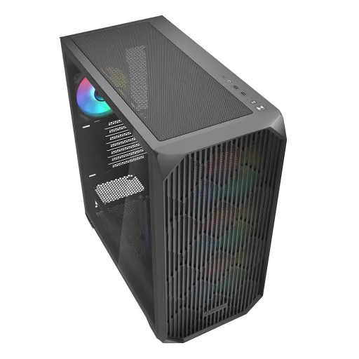 Sharkoon AK3 RGB Midi Tower Fekete