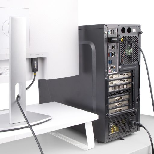 StarTech.com 6F-DP-HDMI-4K60-HDR video átalakító kábel 2 M DisplayPort HDMI A-típus (Standard) Fekete