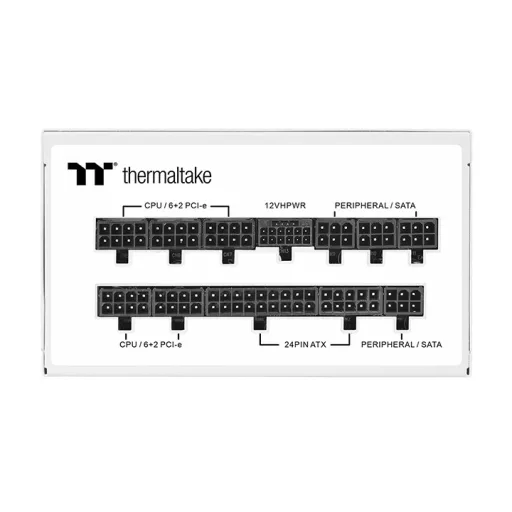 Thermaltake Toughpower GF A3 Snow 1050W - TT Premium Edition 24-pin ATX ATX Fehér