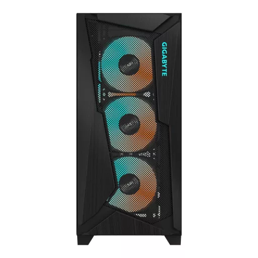 GIGABYTE C301 GLASS Midi Tower Fekete