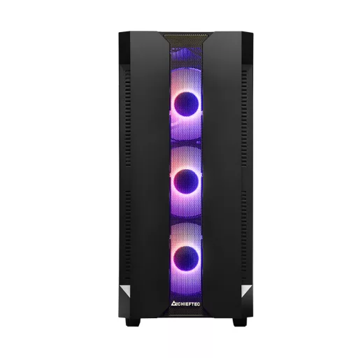 Chieftec GS-01B-OP Tower Fekete