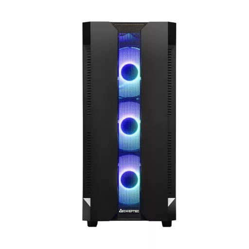 Chieftec GS-01B-OP Tower Fekete