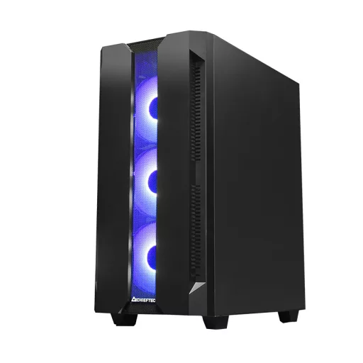Chieftec GS-01B-OP Tower Fekete