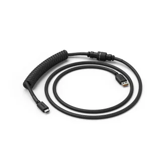 Glorious Gaming Coiled Fekete 1,37 M