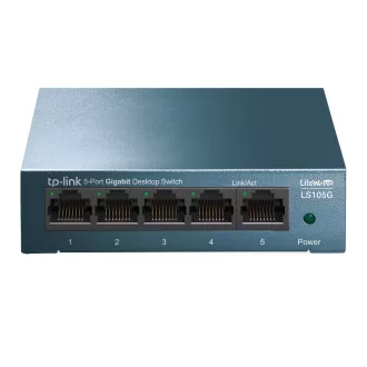   TP-Link LS105G Beállítást nem igénylő (unmanaged) Gigabit Ethernet (10/100/1000) Kék