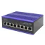 ASSMANN Electronic DN-650108 hálózati kapcsoló Fast Ethernet (10/100) Ethernet-áramellátás (PoE) támogatása Fekete, Kék