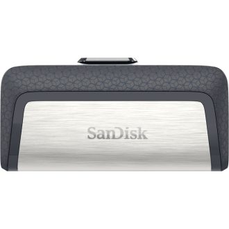   SanDisk Ultra Dual Drive USB Type-C USB flash meghajtó 32 GB USB Type-A / USB Type-C 3.2 Gen 1 (3.1 Gen 1) Fekete, Ezüst