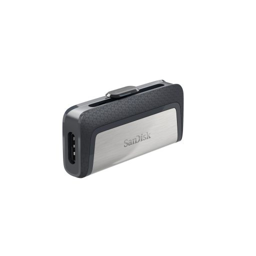 SanDisk Ultra Dual Drive USB Type-C USB flash meghajtó 32 GB USB Type-A / USB Type-C 3.2 Gen 1 (3.1 Gen 1) Fekete, Ezüst