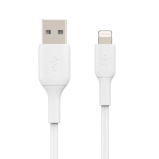Belkin CAA001BT1MWH Lightning kábel 1 M Fehér