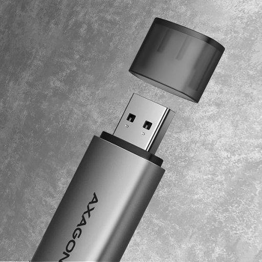 Axagon CRE-SAC kártyaolvasó USB 3.0 Type-A/Type-C Szürke