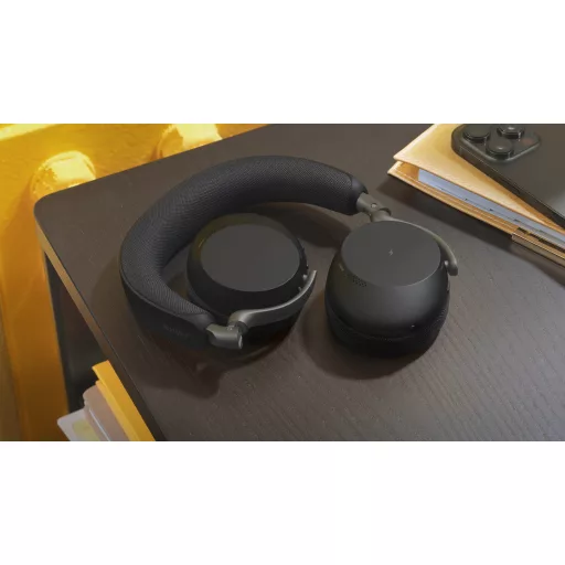 Jabra Evolve3 75 Headset Vezeték nélküli Fejpánt Hívás/zene USB C-típus Bluetooth Fekete