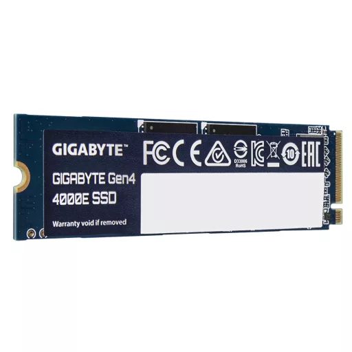 GIGABYTE Gen4 4000E 500 GB M.2 PCI Express 4.0 NVMe 3D NAND