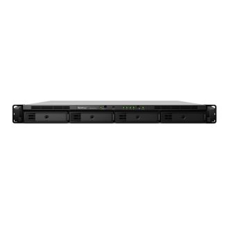   Synology RackStation RS1619XS+ tárolószerver NAS Rack (1U) Intel® Xeon® D D-1527 8 GB DDR4 0 TB DiskStation Manager Fekete