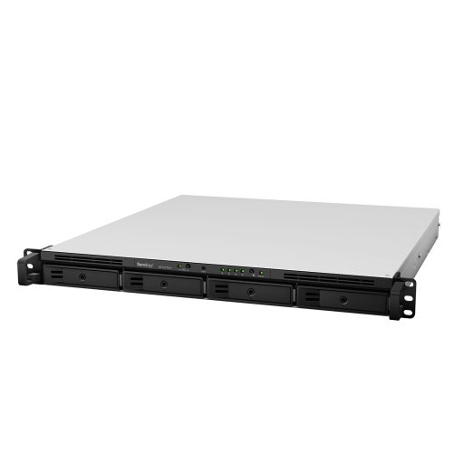 Synology RackStation RS1619XS+ tárolószerver NAS Rack (1U) Intel® Xeon® D D-1527 8 GB DDR4 0 TB DiskStation Manager Fekete