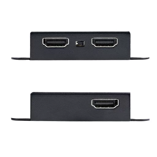 StarTech.com EXTEND-HDMI-4K40C6P1 audió/videó jeltovábbító AV adó- és vevőegység Fekete