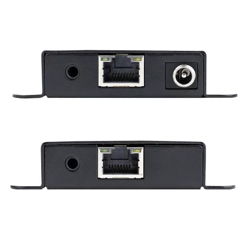 StarTech.com EXTEND-HDMI-4K40C6P1 audió/videó jeltovábbító AV adó- és vevőegység Fekete