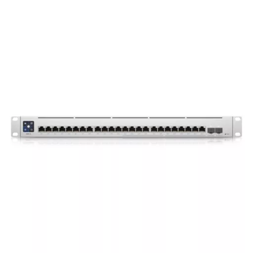 Ubiquiti UniFi USW-ENTERPRISE-24-POE-EU hálózati kapcsoló Vezérelt 2.5G Ethernet (100/1000/2500) Ethernet-áramellátás (PoE) támogatása Fehér