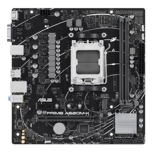ASUS PRIME A620M-K AMD A620 Socket AM5 Micro ATX