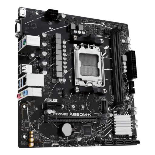 ASUS PRIME A620M-K AMD A620 Socket AM5 Micro ATX