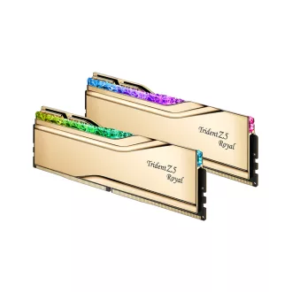   G.Skill Trident Z5 Royal F5-6000J2836G16GX2-TR5G 32 GB 2 x 16 GB DDR5 6000 MT/másodperc 288-pin DIMM