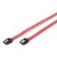 Digitus AK-400102-003-R SATA kábel 0,3 M SATA 7-pin Vörös