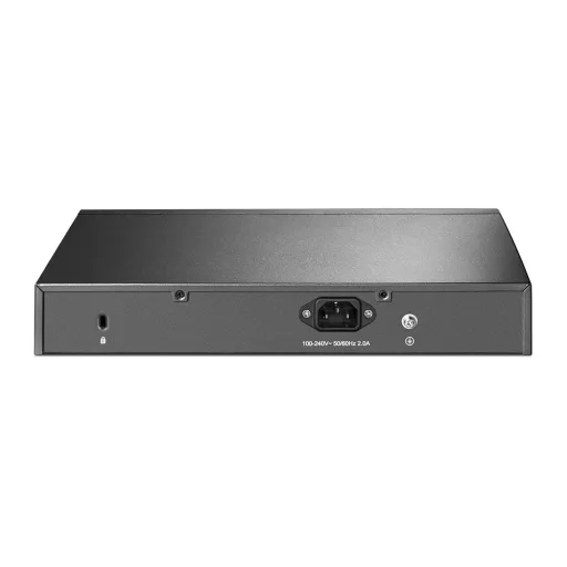 TP-Link TL-SG1016PE Vezérelt L2 Gigabit Ethernet (10/100/1000) Ethernet-áramellátás (PoE) támogatása 1U Fekete