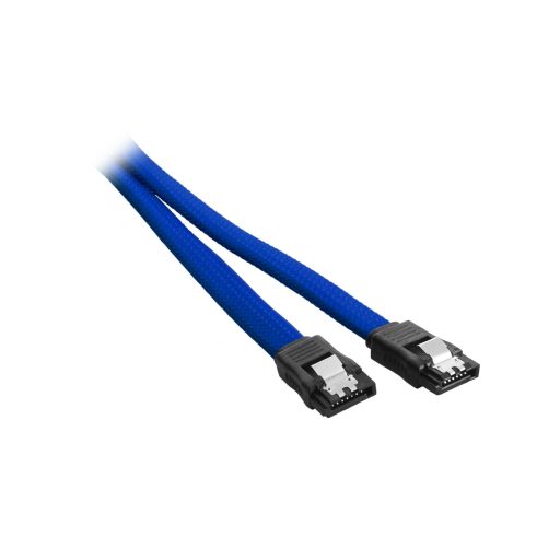 Cablemod ModMesh SATA kábel 0,3 M SATA 7-pin Fekete, Kék