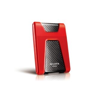   ADATA DashDrive Durable HD650 külső merevlemez 1 TB 2.5" USB 3.2 Gen 1 (3.1 Gen 1) Vörös