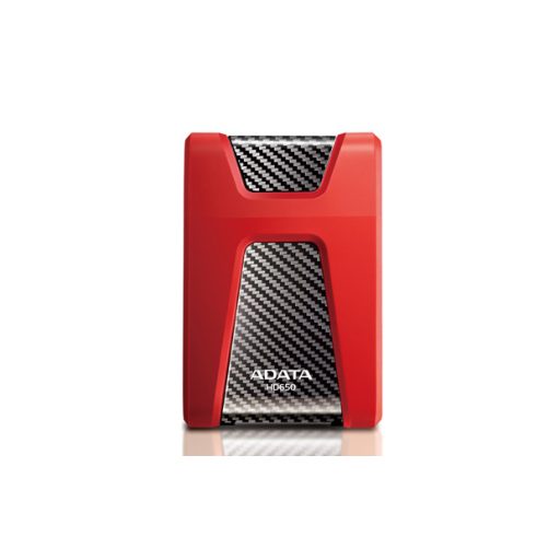 ADATA DashDrive Durable HD650 külső merevlemez 1 TB 2.5" USB 3.2 Gen 1 (3.1 Gen 1) Vörös