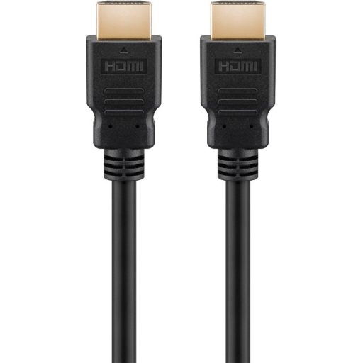 Goobay 61150 HDMI kábel 1 M HDMI A-típus (Standard) Fekete
