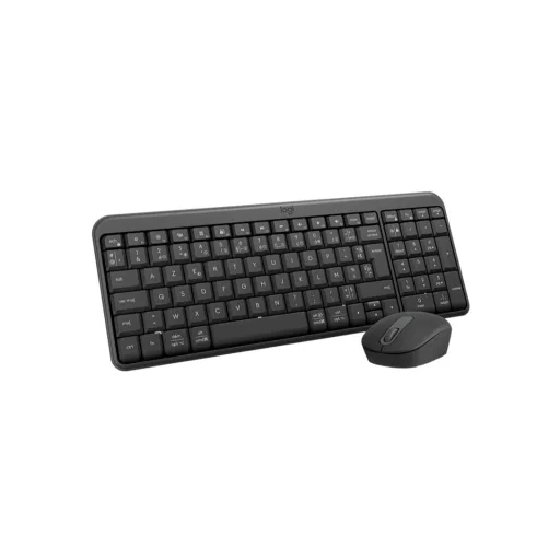Logitech ERGO 920-013549 billentyűzet RF vezeték nélküli + Bluetooth AZERTY Francia Grafit