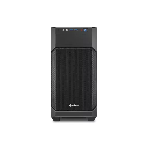 Sharkoon V1000 Mini Tower Fekete