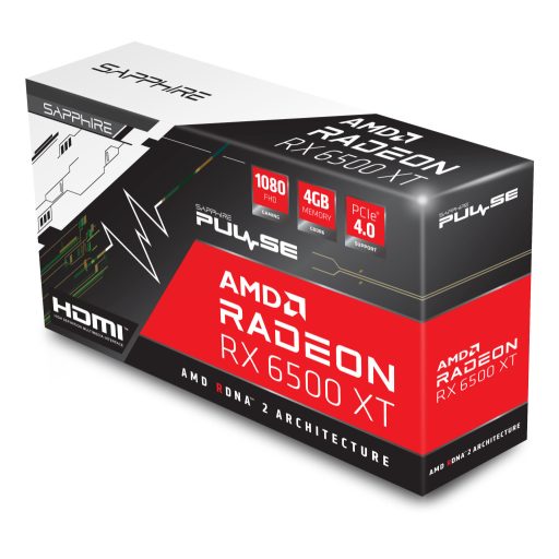 Sapphire PULSE Radeon RX 6500 XT AMD 4 GB GDDR6