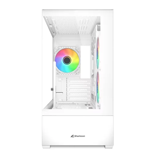 Sharkoon MK6 RGB Midi Tower Fekete