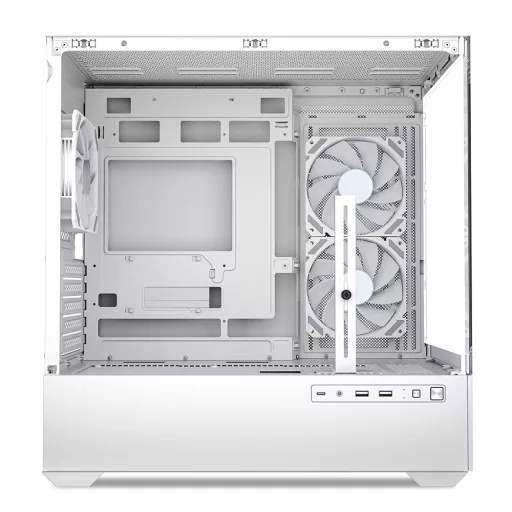Sharkoon MK6 RGB Midi Tower Fekete