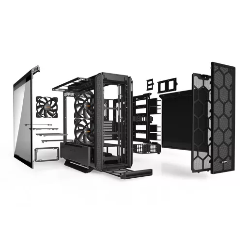 be quiet! Silent Base 802 Window Black Midi Tower Fekete