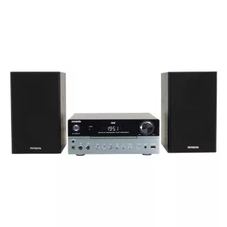   Aiwa MSBTU-700DAB házi hangrendszer Otthoni mikro hangrendszer 25 W Sarki kék, Fekete