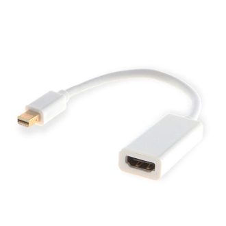   Savio CL-57 video átalakító kábel 0,2 M Mini DisplayPort HDMI A-típus (Standard) Fehér