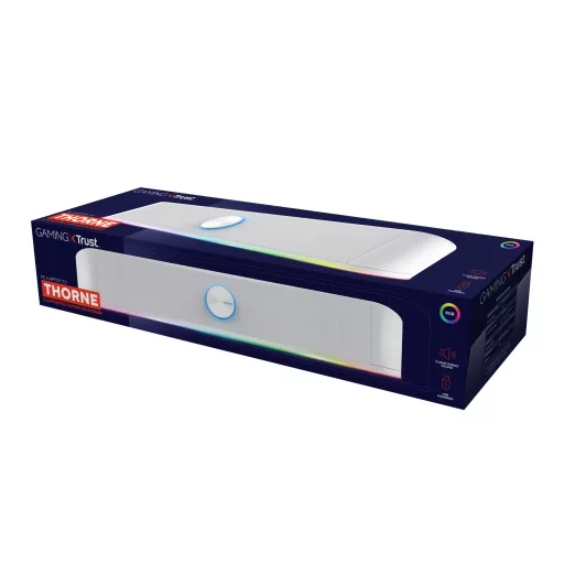 Trust GXT 619W Thorne Fehér 2.0 csatornák 6 W