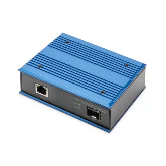   Digitus DN-652104-1 hálózati média konverter 1000 Mbit/s Fekete, Kék