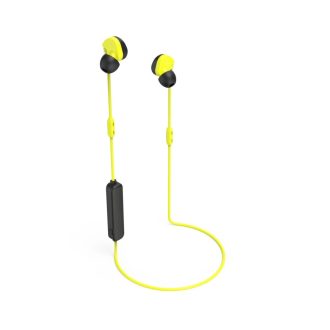   Hama Freedom Athletics II Headset Vezeték nélküli Fülre akasztható, Hallójárati Sport Bluetooth Fekete, Sárga