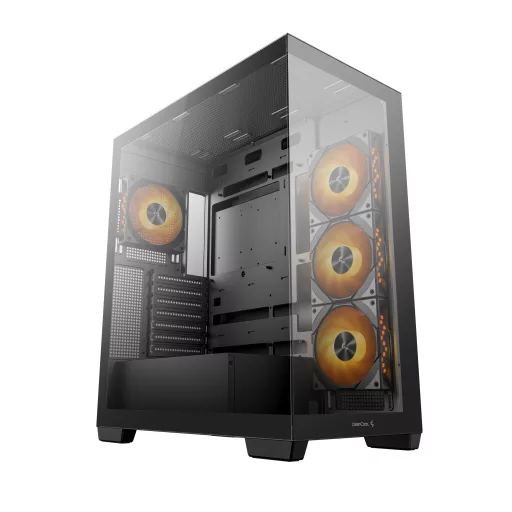 DeepCool CG580 4F Midi Tower Fekete